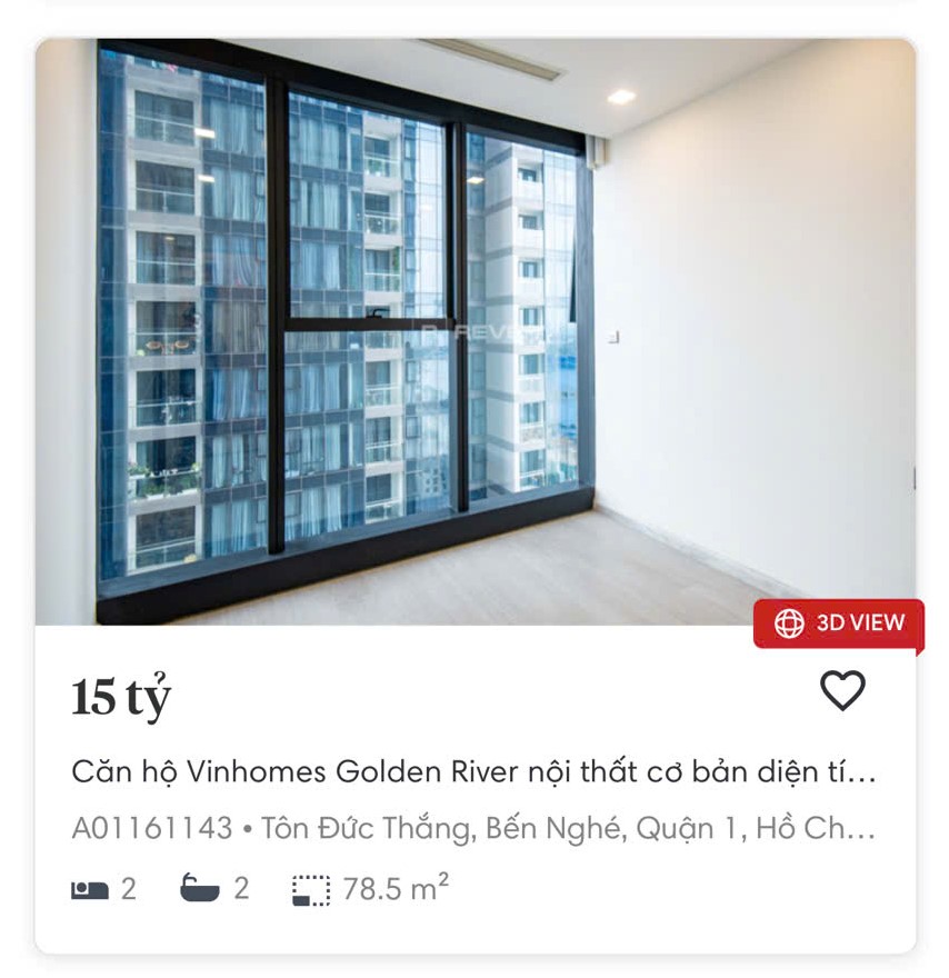 Vinhomes Golden River Ba Son | Giá Bán Mới Nhất T6/2026
